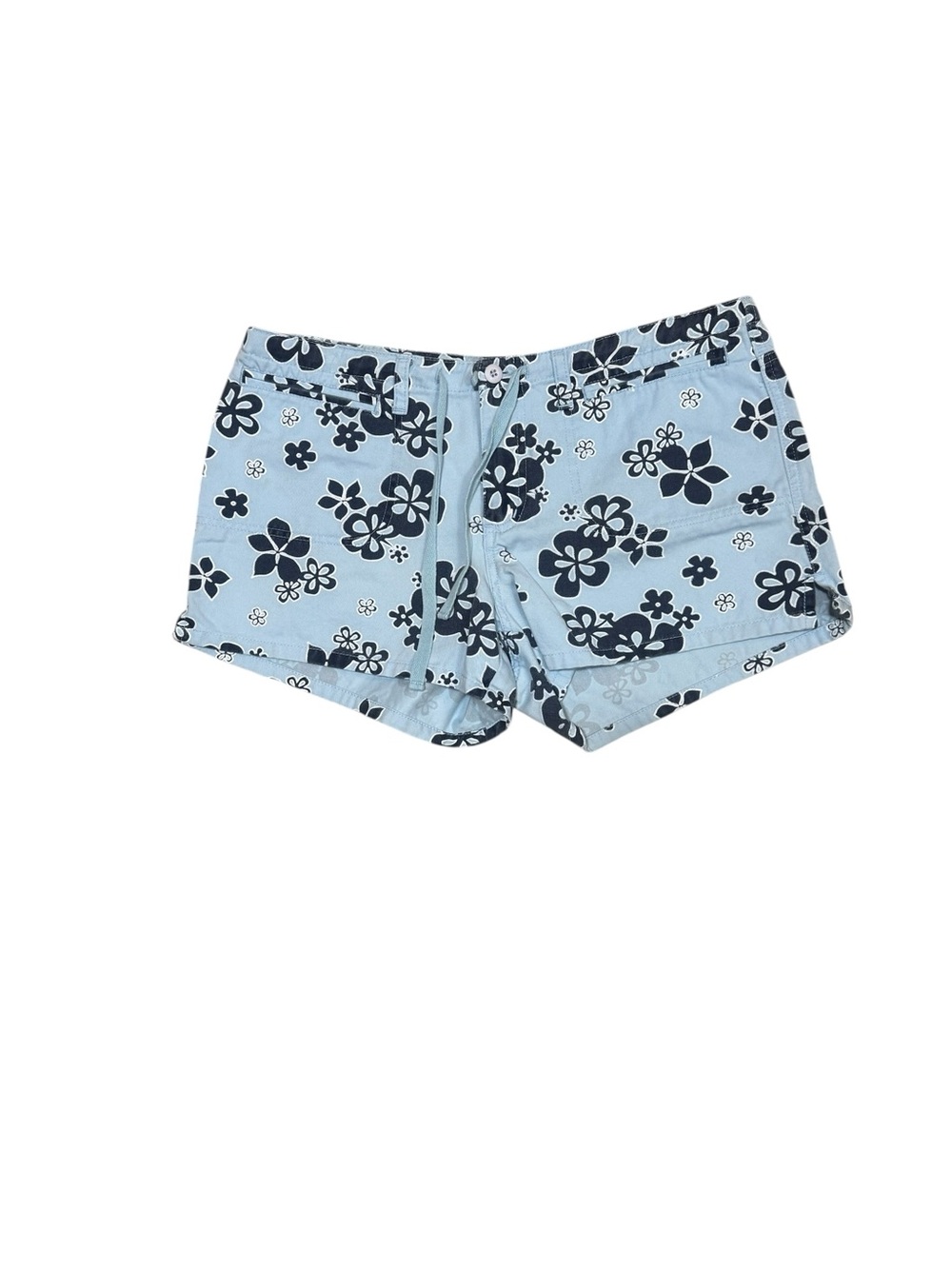 TILT Light Blue Floral Bike Shorts